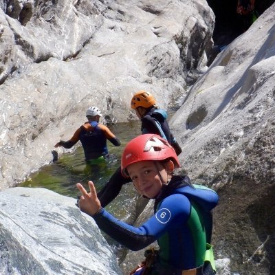 Canyoning Family Adventure in the Chalamy Torrent, Aosta Valley