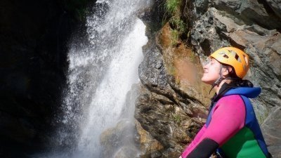 Canyoning Test Yourself in the Chalamy torrent Aosta Valley