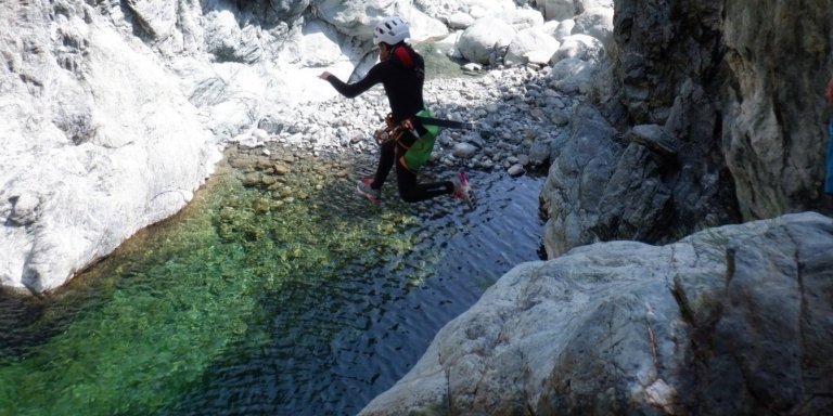 Thrilling Canyoning Tour Mountain Adventure in Aosta Valley