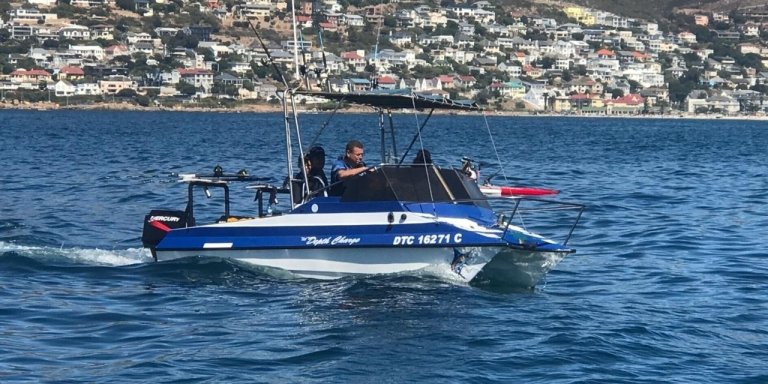 Inshore Fishing Charters in Cape Town - smaller vessel