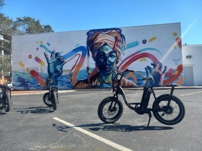 Guided E-bike Mural Tour Downtown St Pete