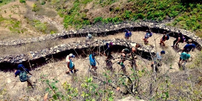 Trek Santo Antão from São Vicente, Cova Crater to Vila das Pombas