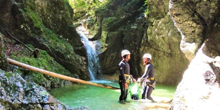 Canyoning Bovec | Fratarica canyon