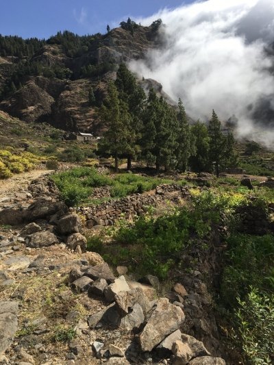 Trek Santo Antão Cova Crater to Cabo da Ribeira