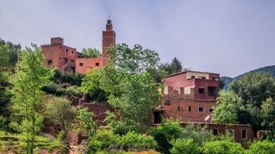 Ourika valley and Agafay desert