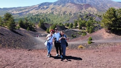 Mount Etna: Volcanic Trek, Hidden Caves, & Lava Trails