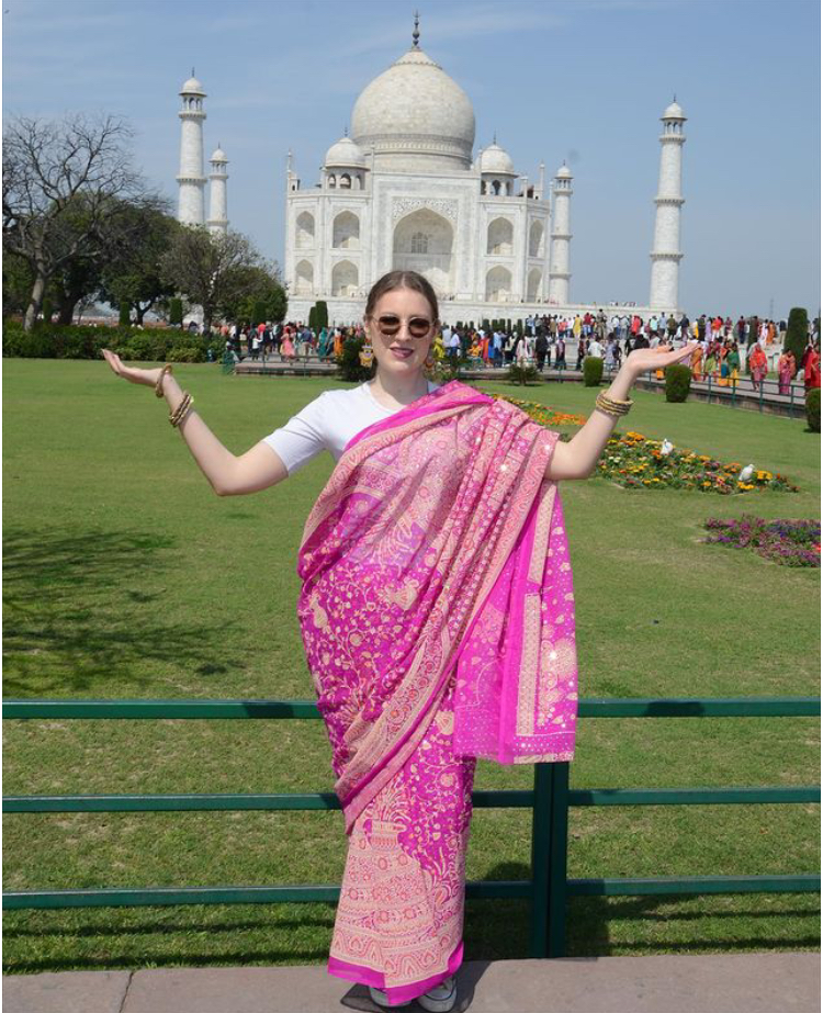 Enjoyed at Taj Mahal