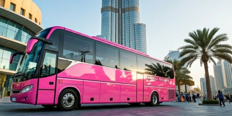 Bus rental in Dubai