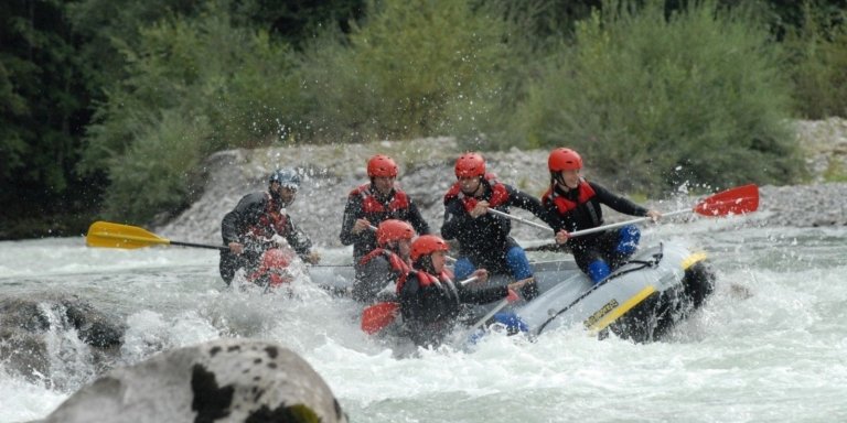 Action Rafting Tour in Bavaria