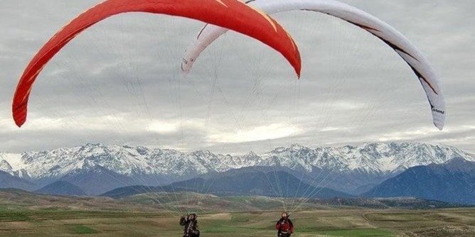 Sky High in Ageurgour: Paragliding Experiences in Marrakech