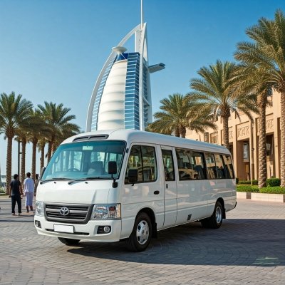 Van Rental Dubai with Driver Hire