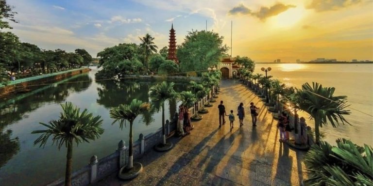 Cycling Through Hanoi: Old Quarter Pagodas & Red River Delta