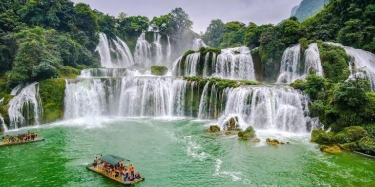 From Hanoi: 2-Day Ban Gioc Waterfall & Angel Mountain Journey