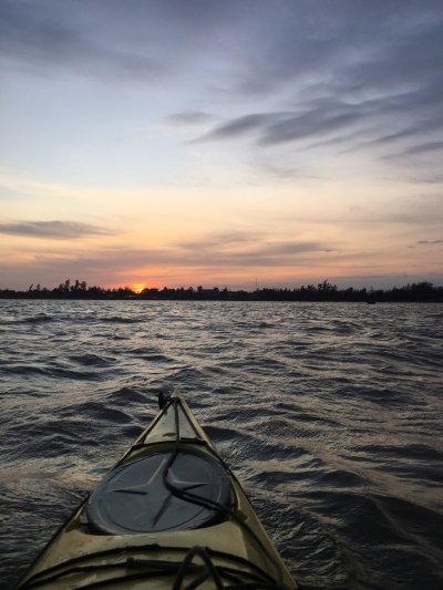 Sunrise Paddle to Local Life