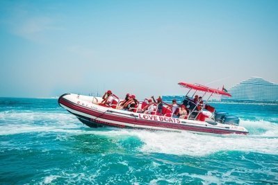 Dubai Speedboat Sightseeing tour Atlantis and Burj al Arab