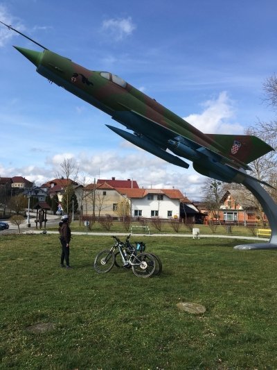 Cycling-By e-bike through the history of Stubica