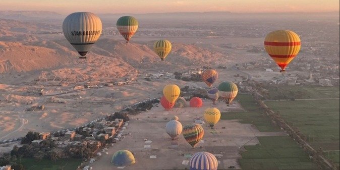 Hot Air Balloon Riding in Luxor