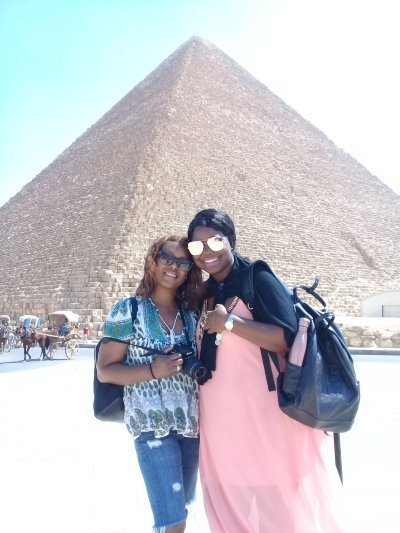 Giza Pyramids Sphinx with Coptic and Islamic Cairo