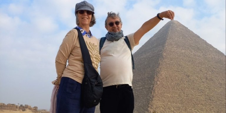 Giza Pyramids Sphinx with Coptic and Islamic Cairo