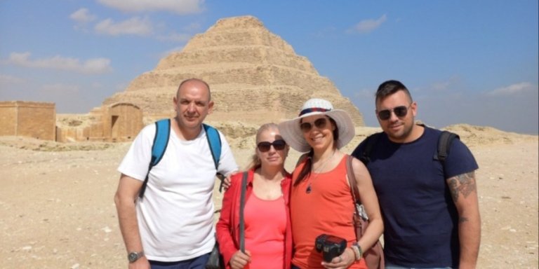 Sakkara Step Pyramid Dahshur Pyramids and the Egyptian Museum