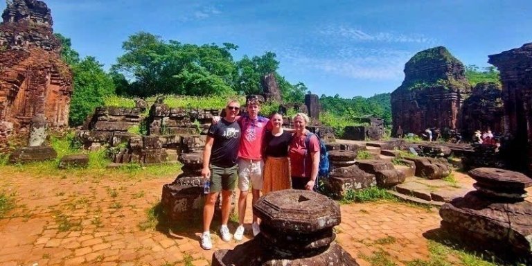 My Son Sanctuary Afternoon Tour with Boat Cruise from Hoi An