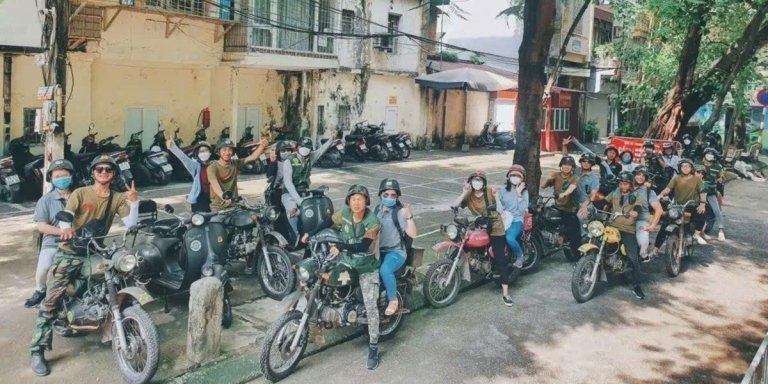 Hanoi Vintage Motorbike Tour: Street Food, Culture & Hidden Gems
