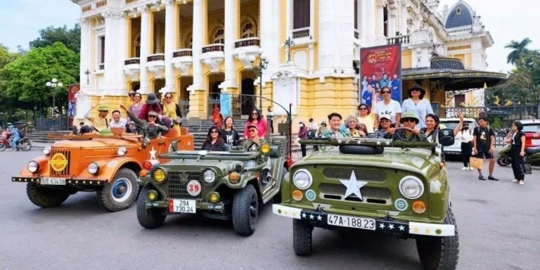 Hanoi Military Jeep Tour: Culture, History & Street Life