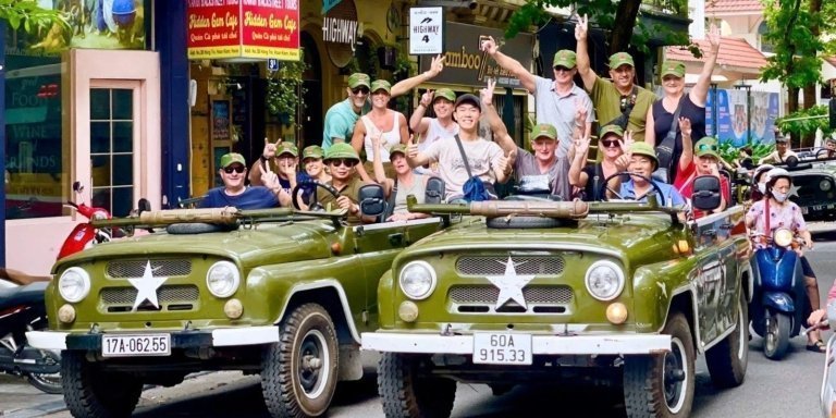 Hanoi: Explore Food, Culture & Hidden Germ by Vintage Army Jeep