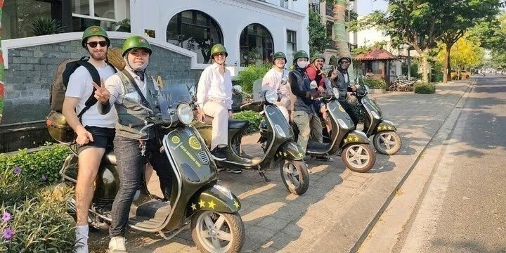 Hoi An Vespa Tour: Countryside Adventure & Basket Boat Ride