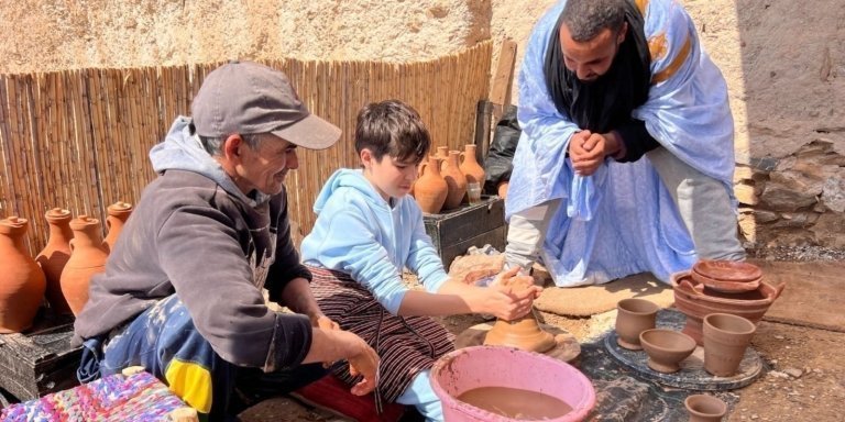 Full-Day Agafay Desert Adventure: Cooking, Pottery & Camel Ride