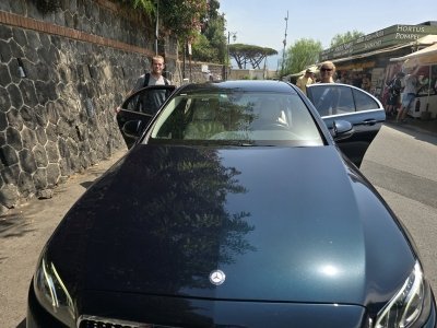 Naples Private One Way Trf from to Amalfi Coast with Pompeii Stop