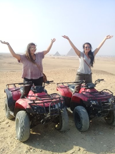 Sakkara Step Pyramid Dahshur Pyramids and Memphis with ATV ride