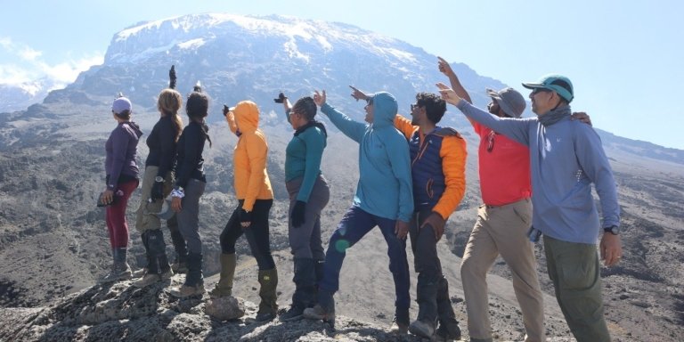 Kilimanjaro climbing Lemosho Route 8 Days Itinerary