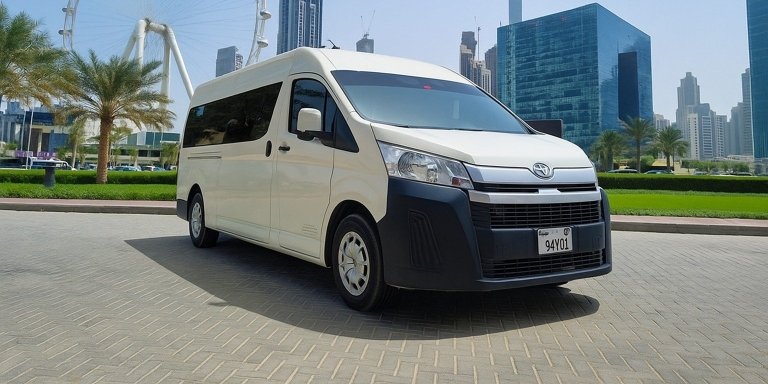 13 Seater Van Rental Dubai- Royal Rider