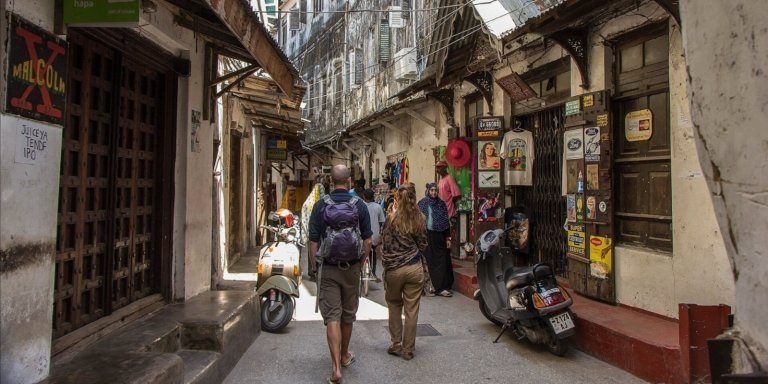 Zanzibar Stone Town Walking with Almasi tours and Travel