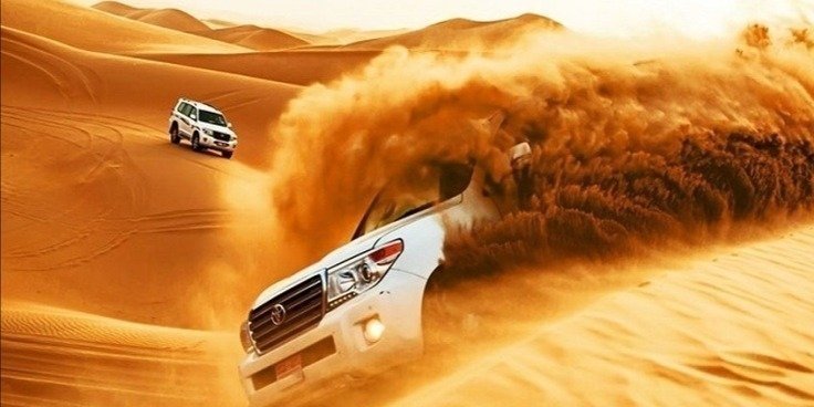 Dubai Morning Safari with Camel Ride & Dune Bashing Experience