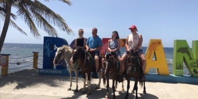 Roatan HorseBack Riding + Beach