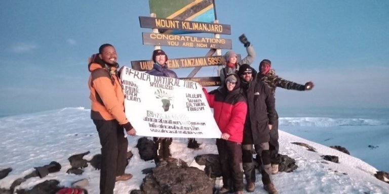 7 Days  Kilimanjaro Hiking Machame Route with AFRICA NATURAL TOURS LTD