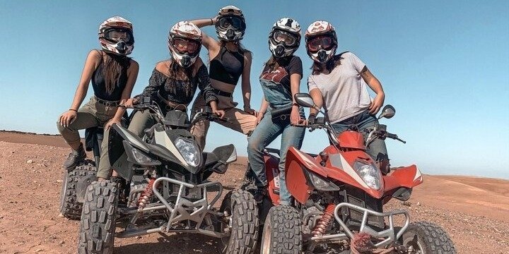 Marrakech: Quad, Camel Ride & Dinner Show in Agafay Desert