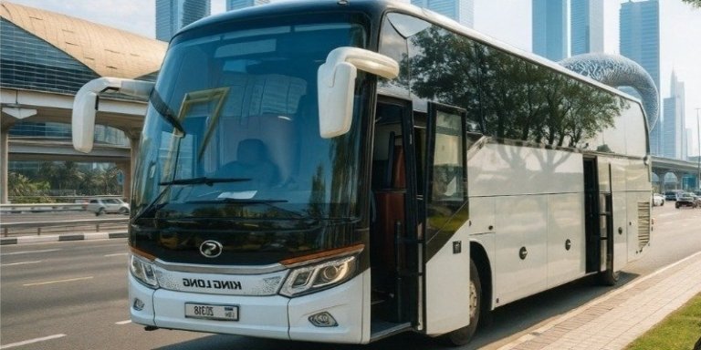 Where is Royal Rider Bus rental Dubai located?