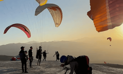 Paragliding: Fly Over Agafay Desert, Atlas Mountain Views & GoPro