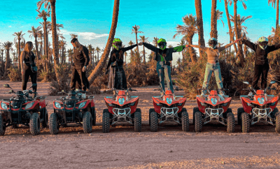 Marrakech: Quad Biking Tour in Palmeraie Authentic Desert Ride