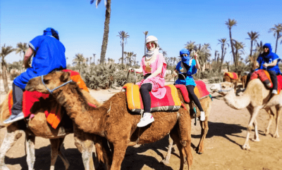 Marrakech: Camel Ride Tour in Palmeraie & Explore Hidden Oasis