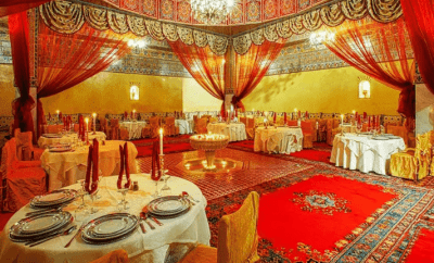 Marrakech Dinner Show at Dar Essalam | Cultural Dining Experience