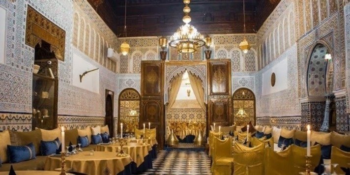 Marrakech Dinner Show at Dar Essalam | Cultural Dining Experience