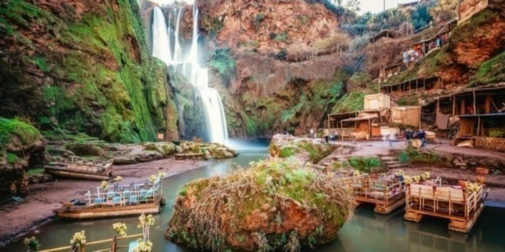 Ouzoud Waterfalls Day Trip from Marrakech with Boat Ride