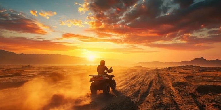 Agafay Desert: Sunset Camel Ride, Quad Biking, Dinner & Fire Show