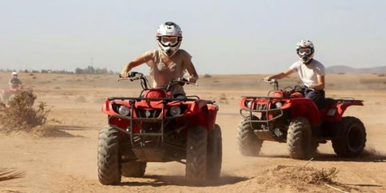 Agafay Desert: Quad Biking, Camel Ride, Pool & Lunch Day Trip