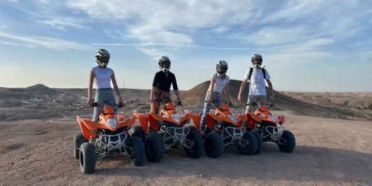 Agafay Desert: Premium Quad Biking Adventure With Lunch