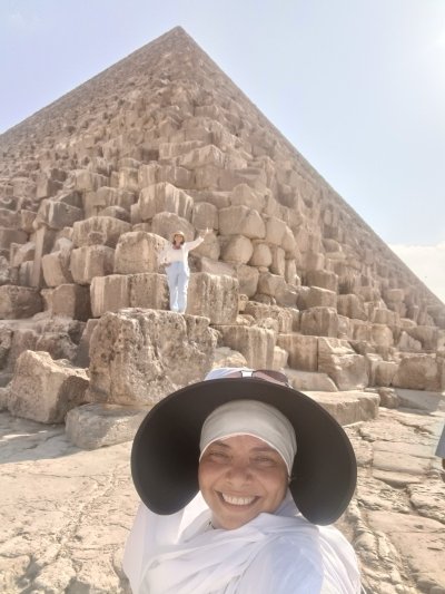 The Great pyramids of Giza